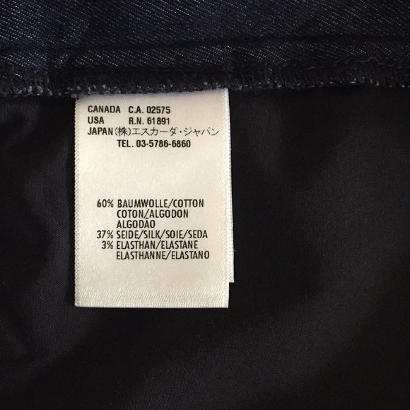 Escada denim skirt! - Picture 5 of 7